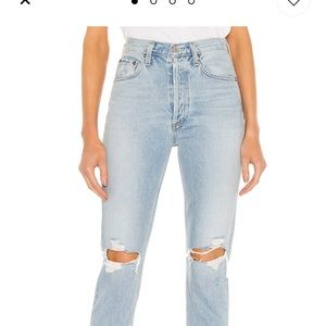 Agolde high rise Riley jeans